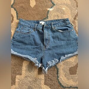 Easel denim shorts size large